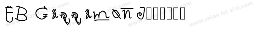 EB Garramond字体转换
